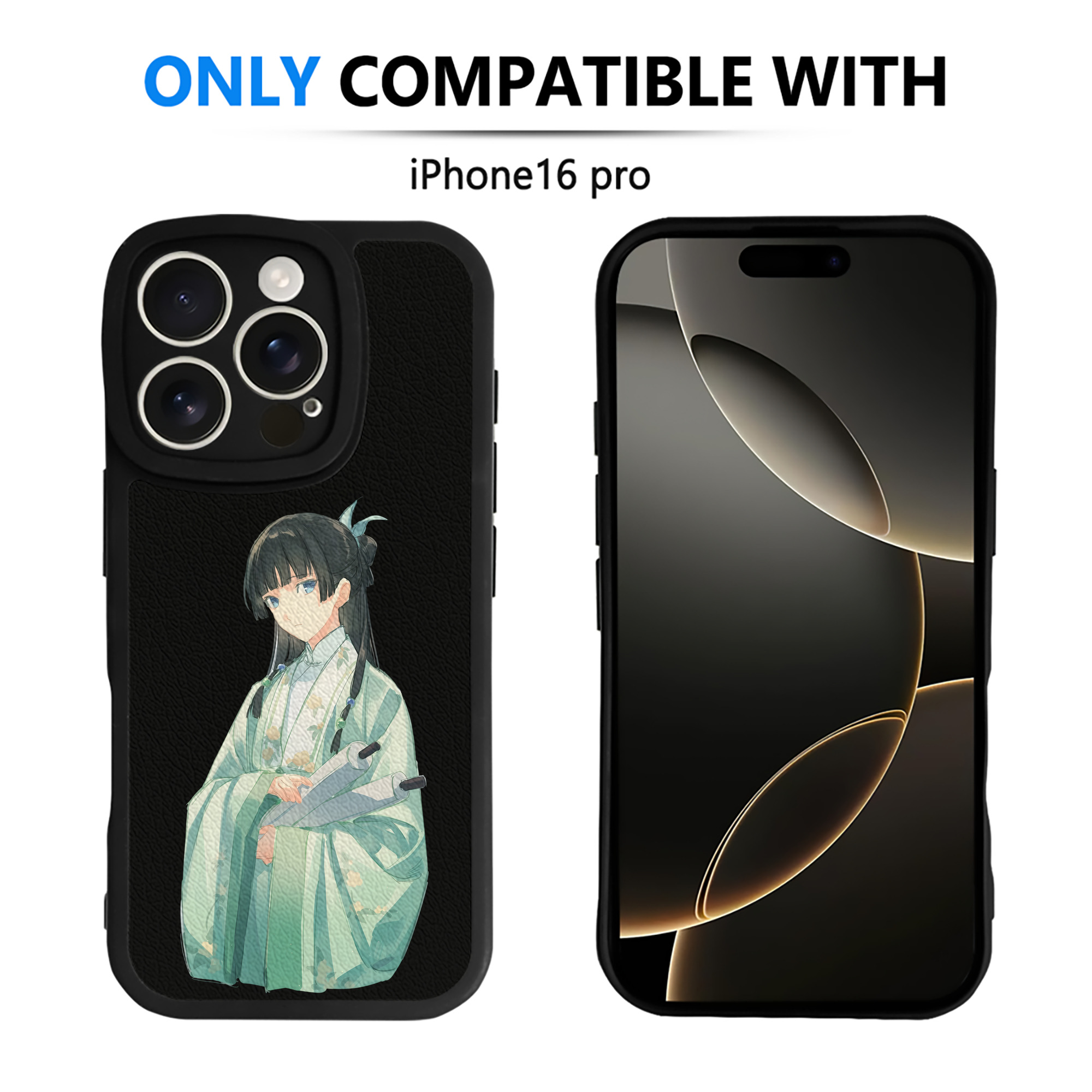 薬屋のひとりごと The Apothecary Diaries 【iPhone 16シリーズ対応】シリコンスマホケース（レザー調） 材質：シリコン
